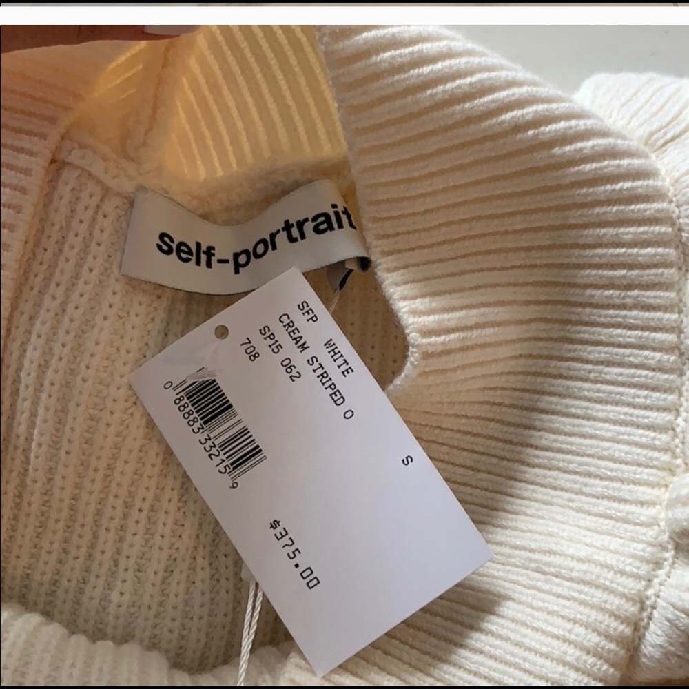 NWT SELF PORTRAIT Ruffle Sweater - Picture 2 of 3